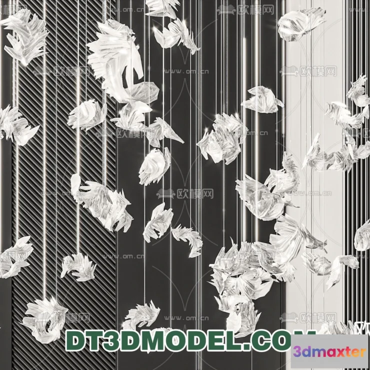 1367212 - Pendant Light - Interior Decor 3D Model - 113 3D Max