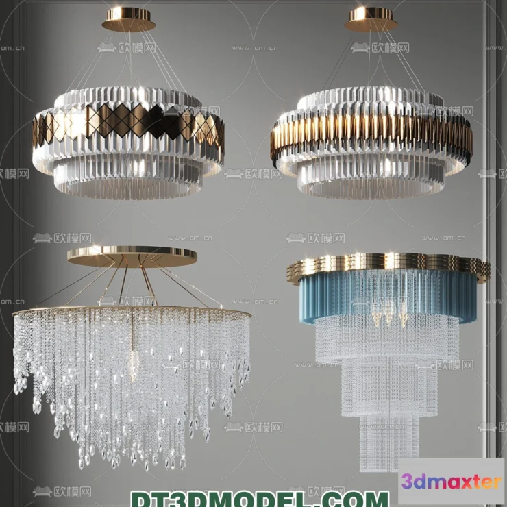 1367949 - Pendant Light - Interior Decor 3D Model - 124 3D Max