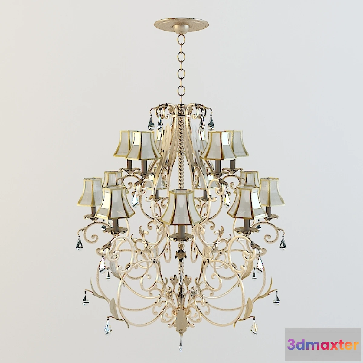 1392154 - chandelier 3D Max