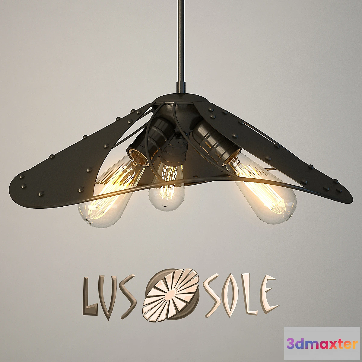 1392404 - Lussole Loft LSP-9662 3D Max