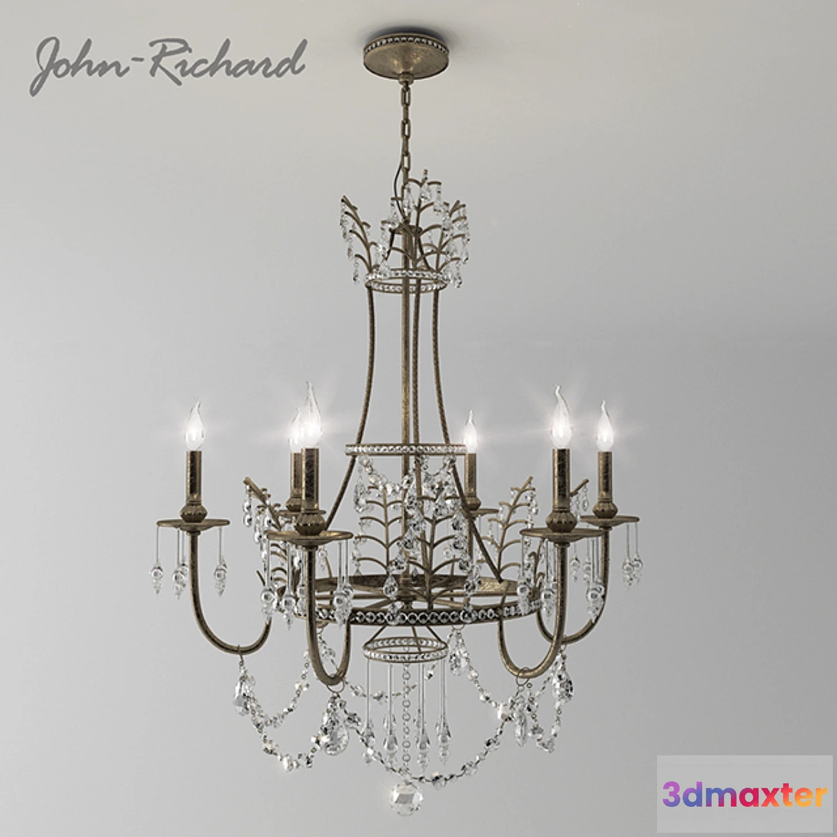 1392486 - Chandelier John Richard AJC-8756 3D Max