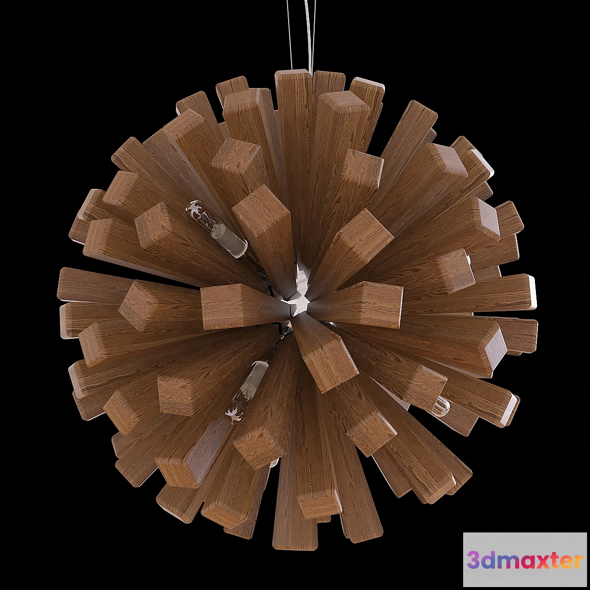 1392552 - Wood sun 3D Max
