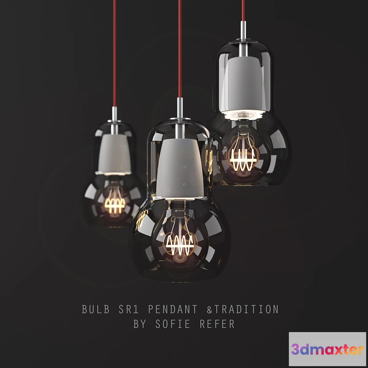 1392680 - Bulb SR1 pendant 3D Max