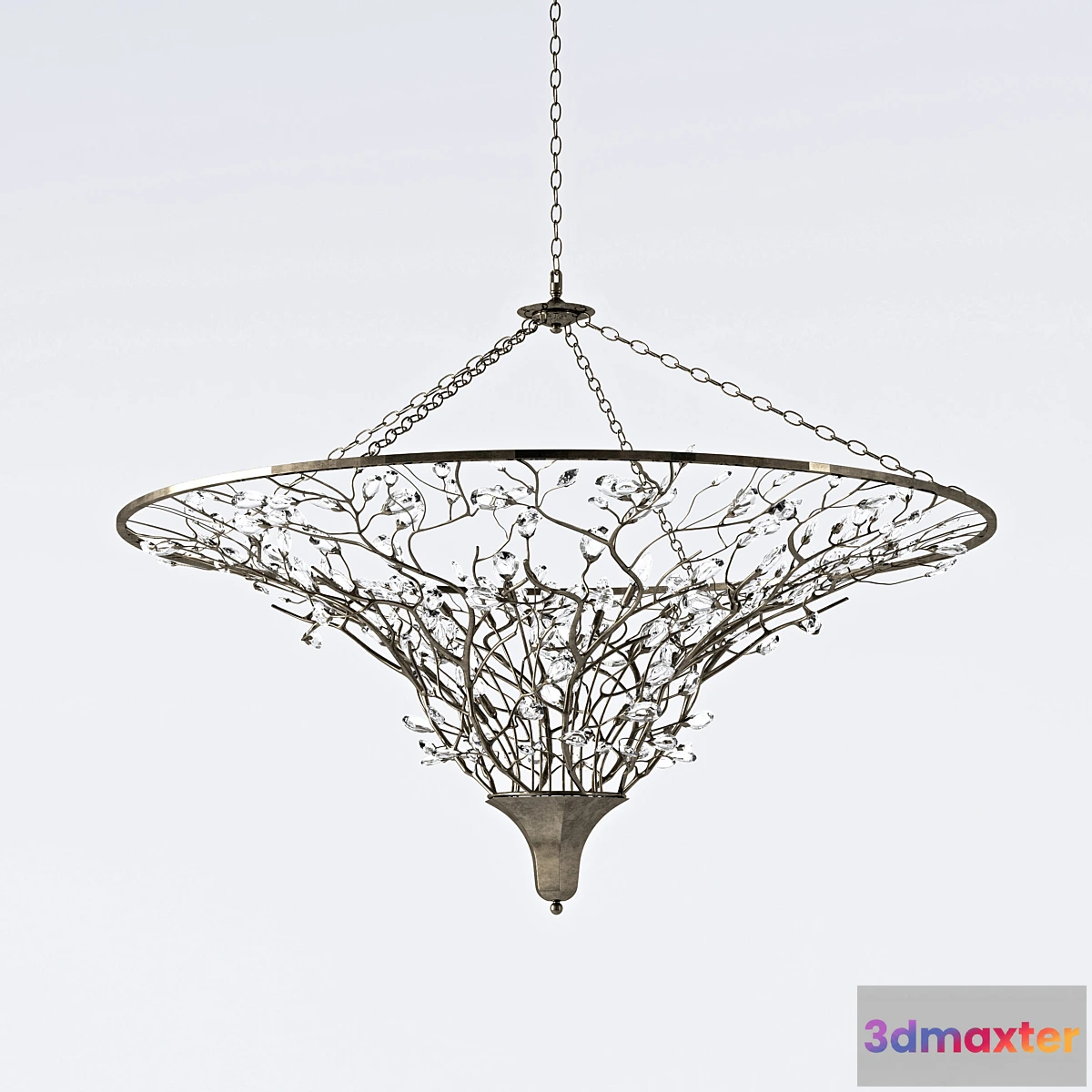 1392736 - CURREY GISELLE CHANDELIER LARGE 3D Max