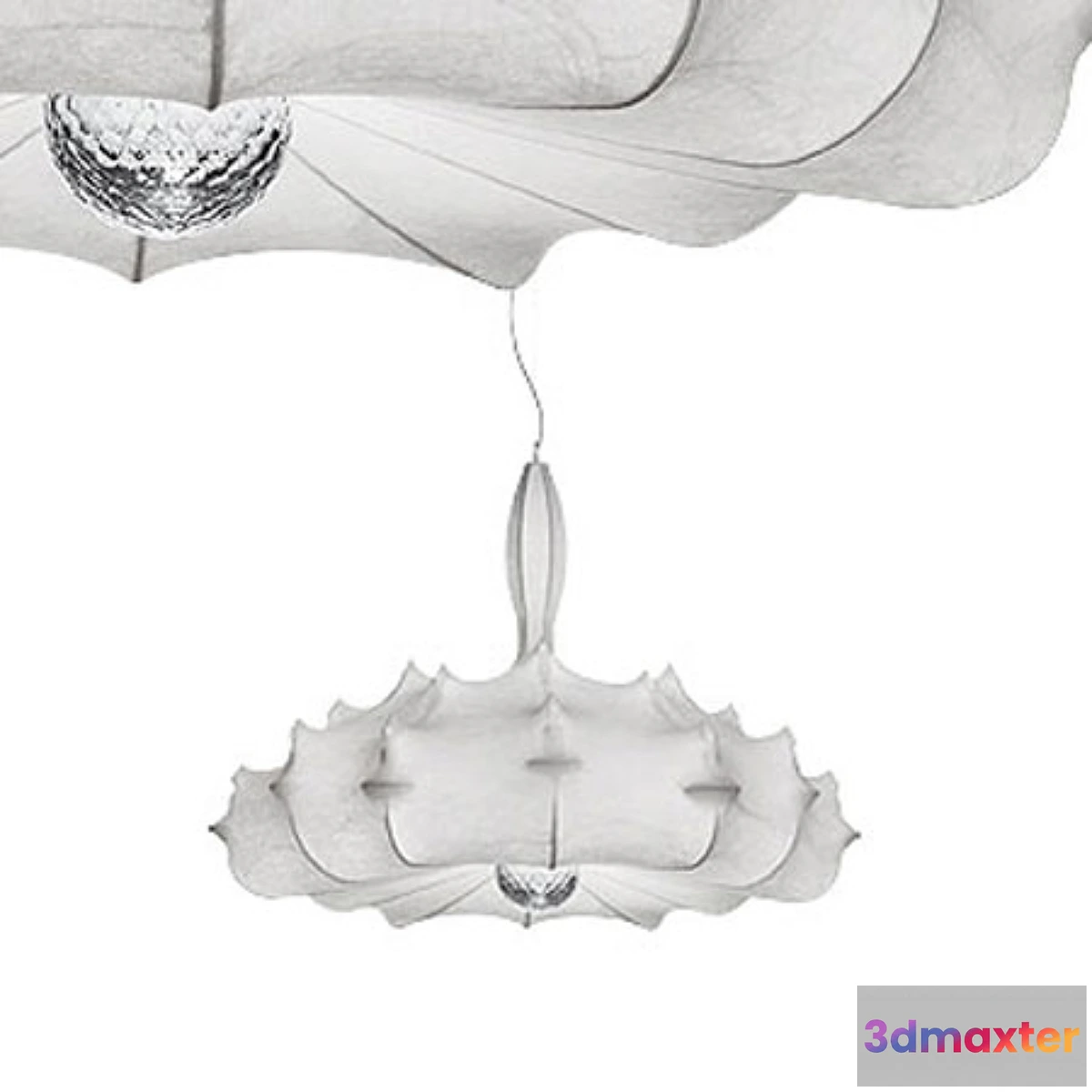 1393916 - chandelier flos zeppelin 3D Max