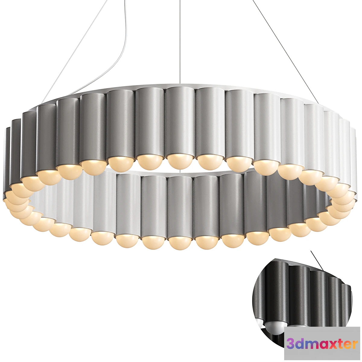 1394404 - Chandelier scandlight melinda 3D Max