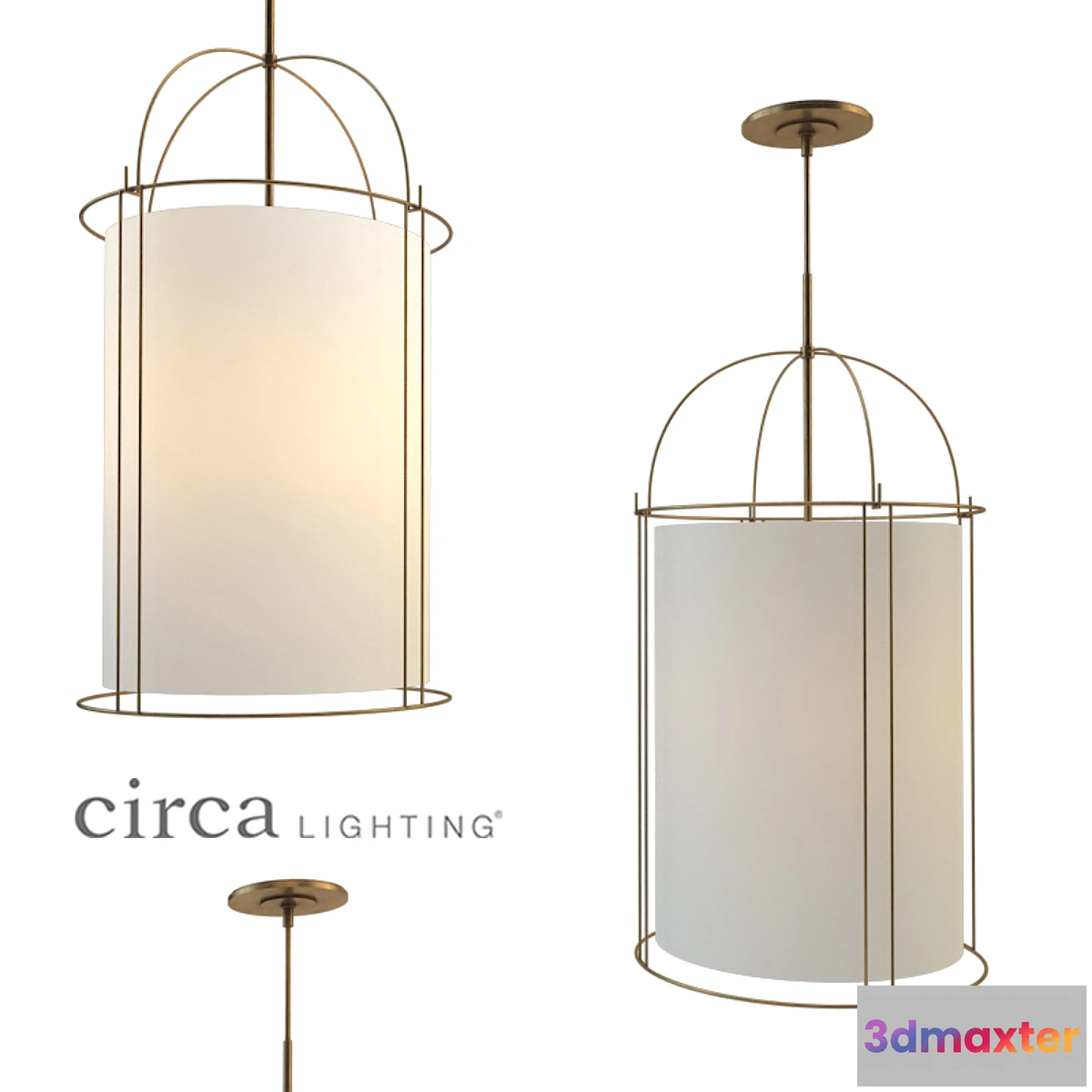 1394680 - Capitol Narrow Lantern 3D Max