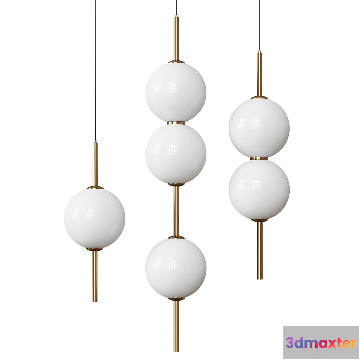 1394708 - Voke Led Ceiling Lamp 3D Max