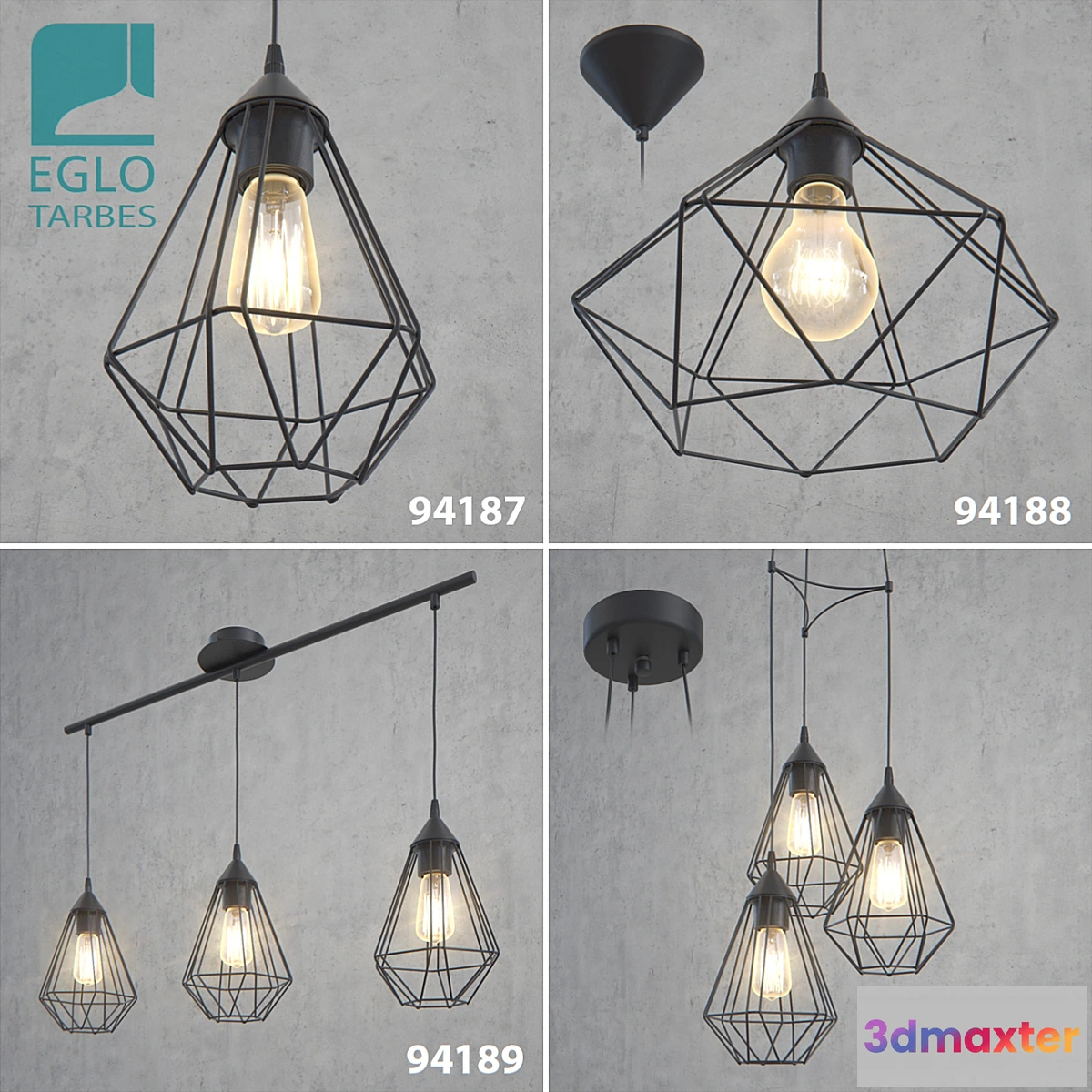 1395296 - EGLO TARBES Collection 3D Max