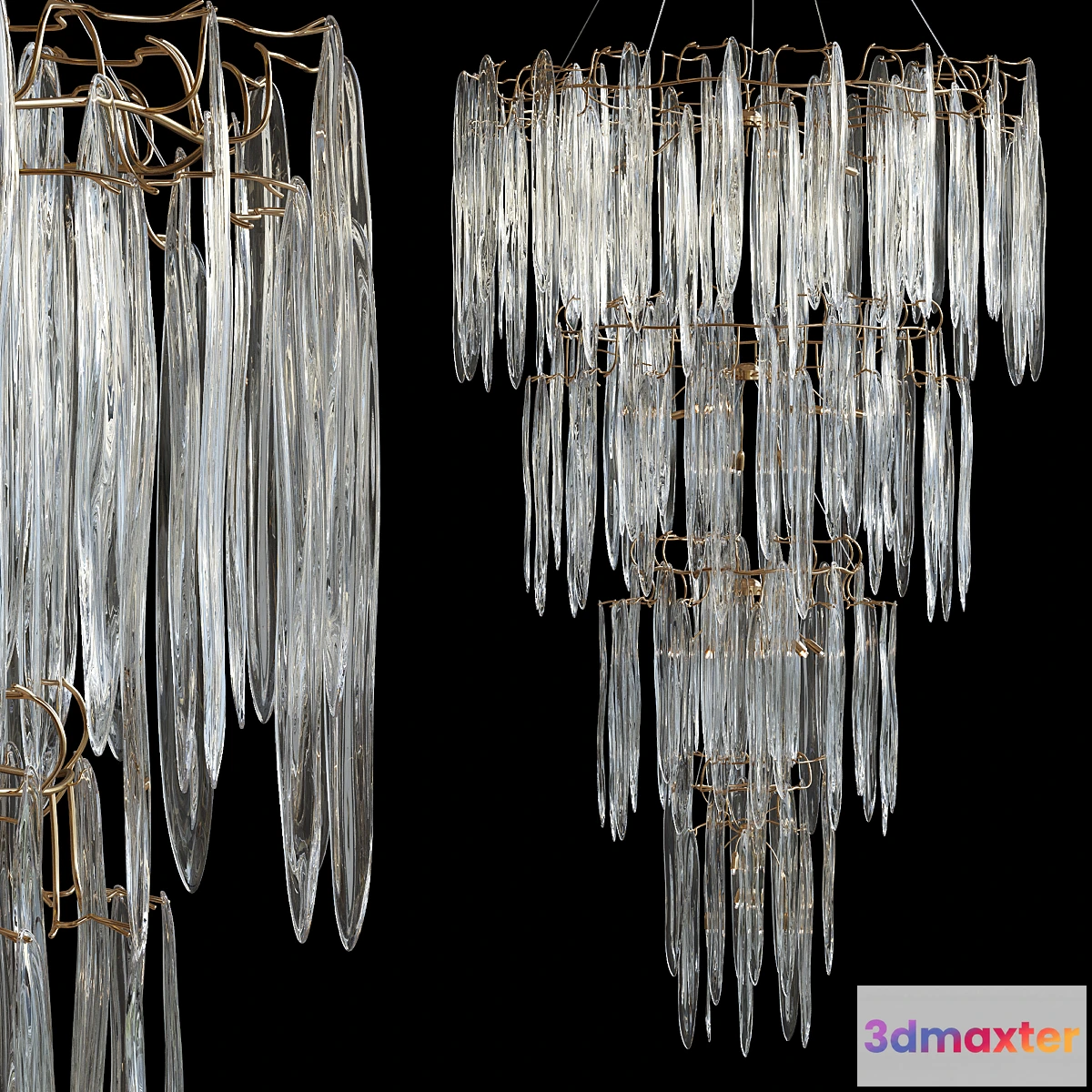 1395392 - Cascade Quad Waterfall by Serip 3D Max