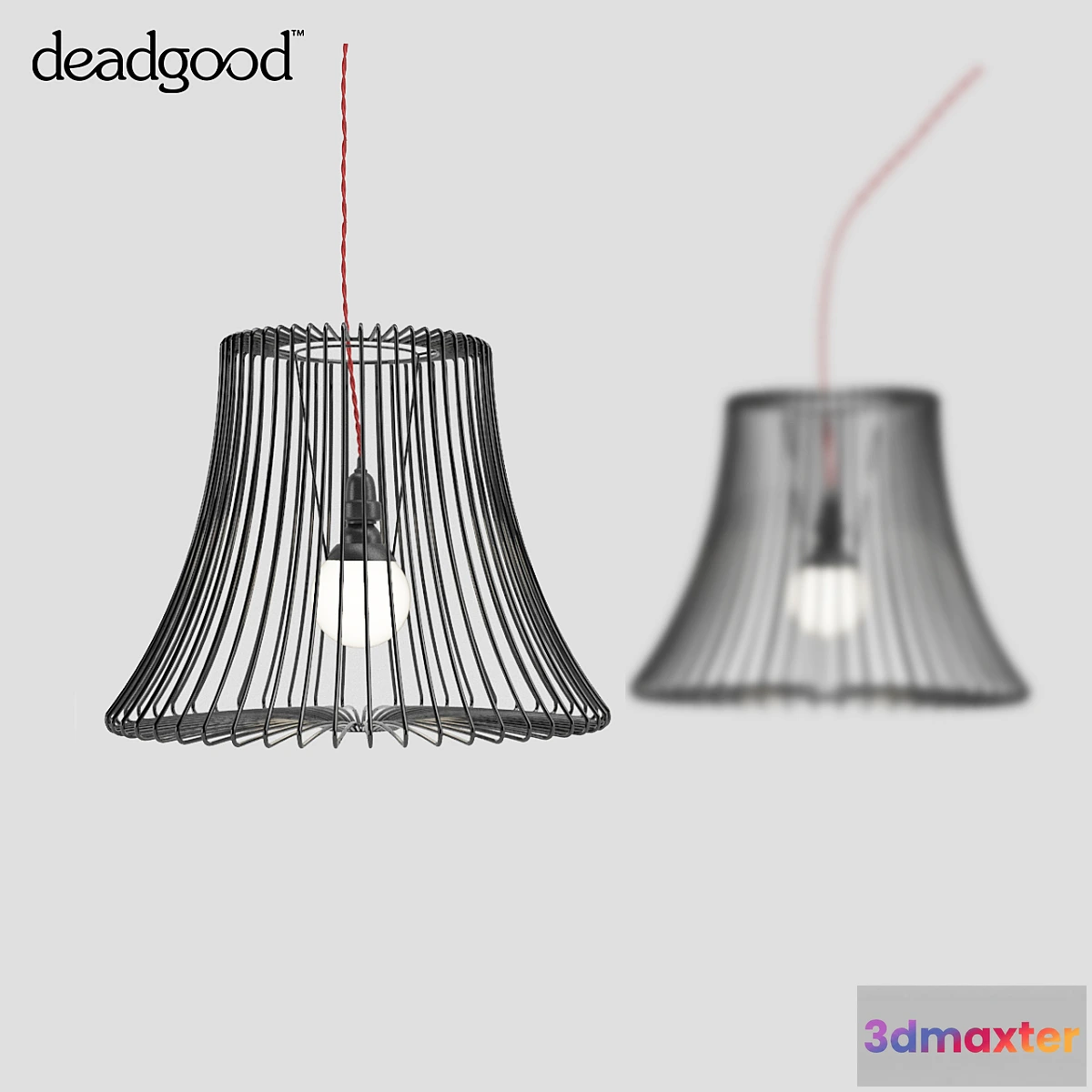 1395524 - Deadgood Wire Pendant 3D Max