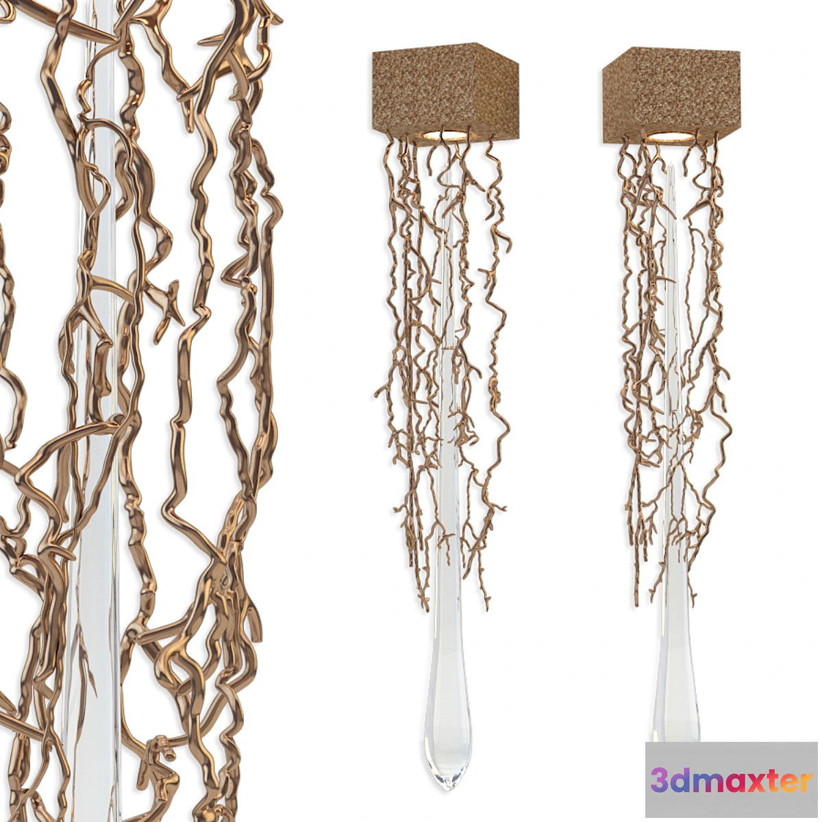 1395742 - Liquid Wall lamp Serip 3D Max