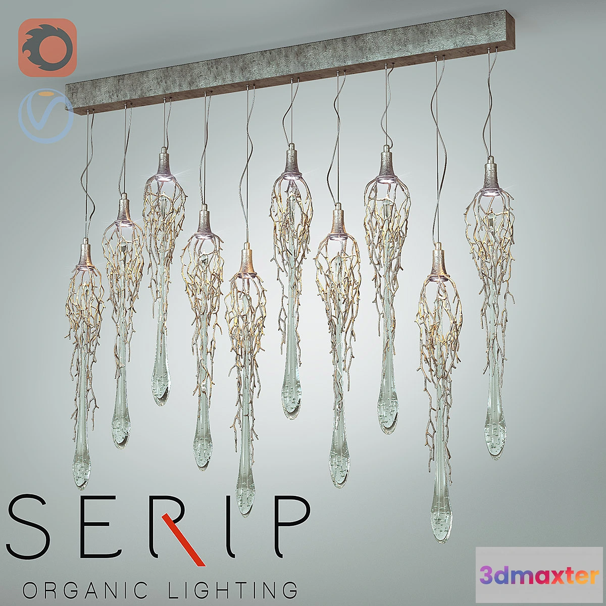 1395750 - Chandelier Serip Schematics CT3333_10 3D Max