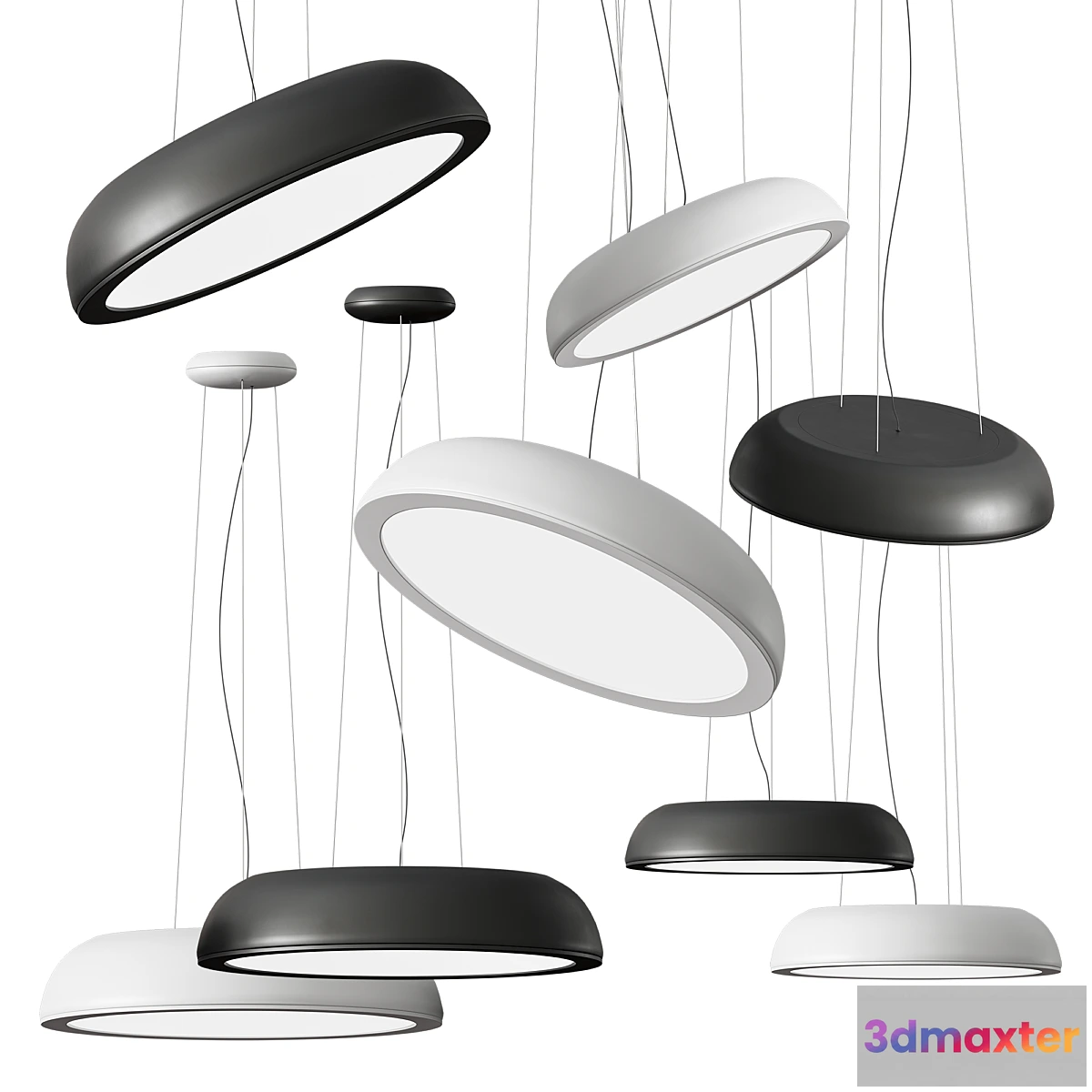 1395818 - Stilnovo REFLEXIO Pendant Lamp 3D Max