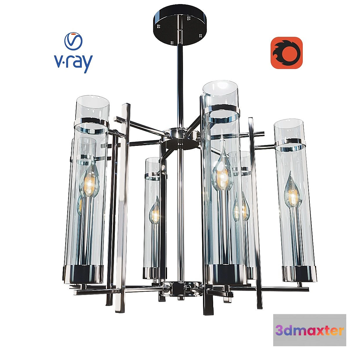 1396020 - HUGO ceiling lamp model from the company ARTE LAMP Italy. 3D Max