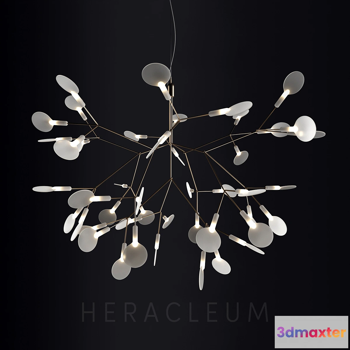 1396350 - Chandelier Moooi Heracleum II Small 3D Max