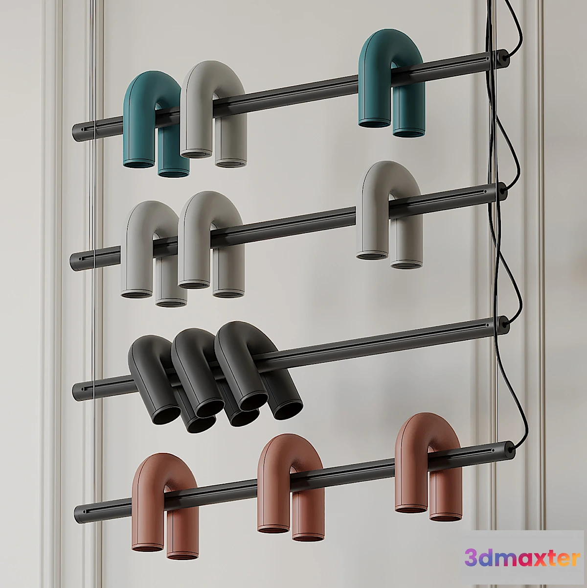 1396434 - Circus Track Light by Haute Living 3D Max