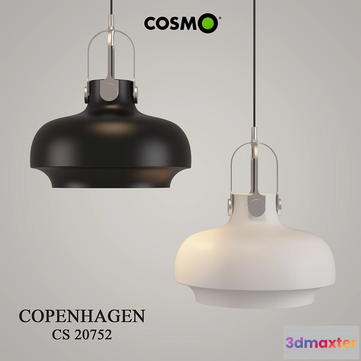 1396578 - Pendant light Cosmo Copenhagen 20752 3D Max