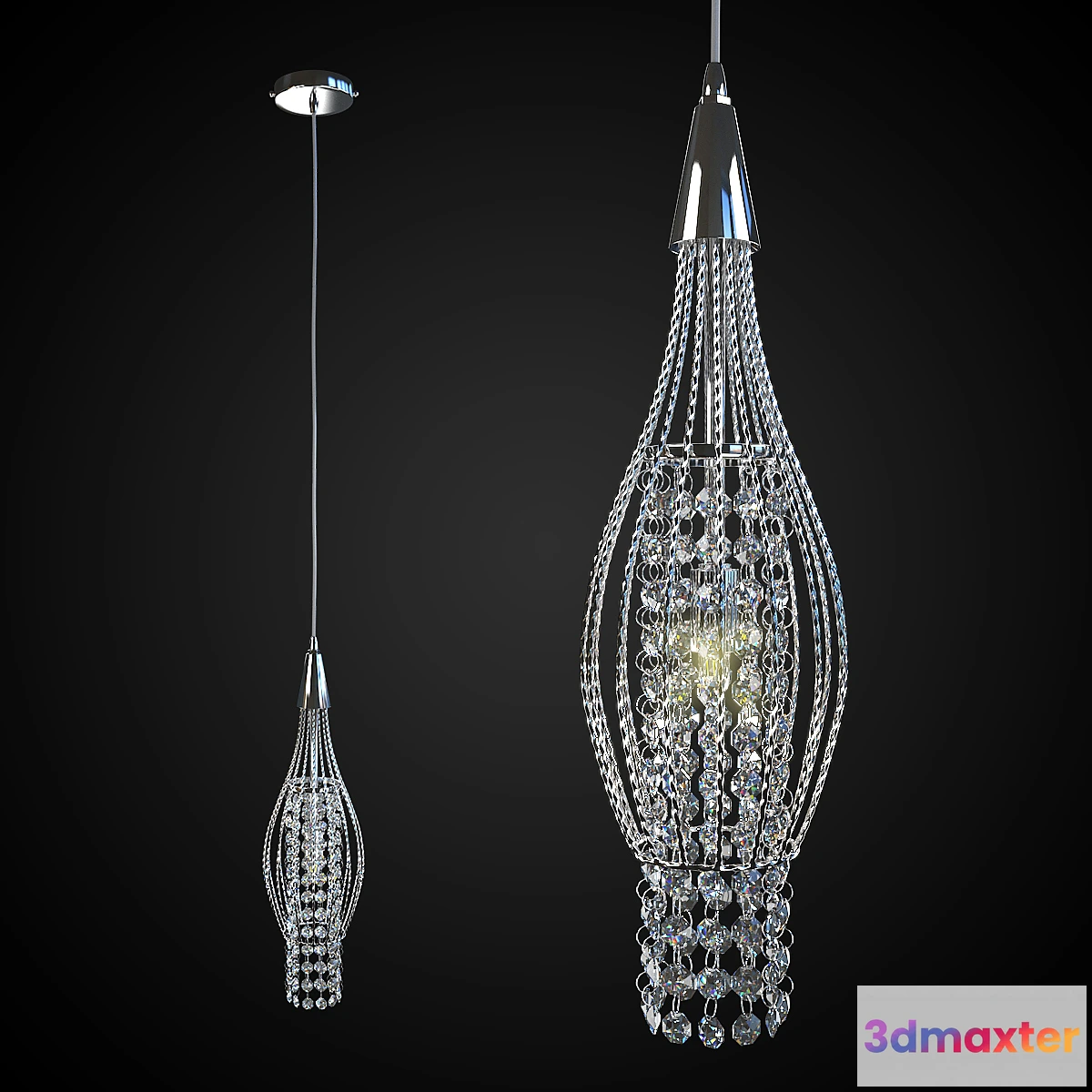 1396988 - Suspension Arte Lamp Flare A3244SP 3D Max