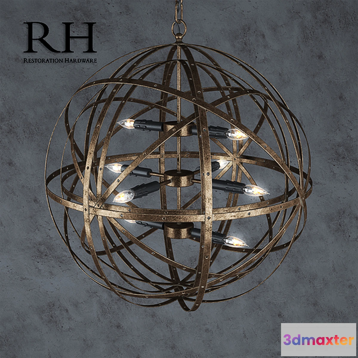 1397964 - Restoration Hardware 3D Max