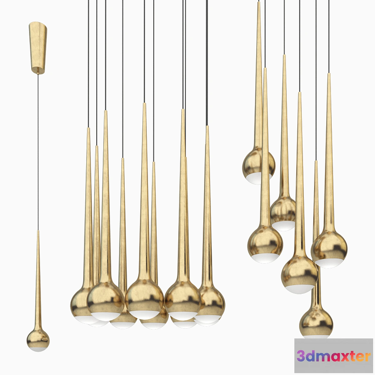 1398470 - Tobias grau falling gold set 3D Max