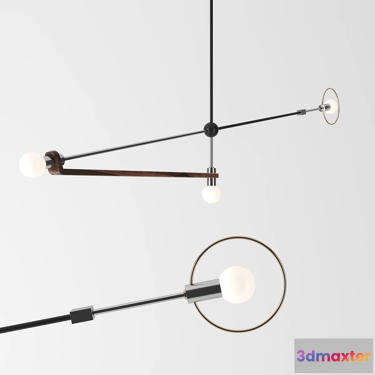 1399400 - Jean Pascal Gauthier Calder Inspired Artistic Lamps 3D Max