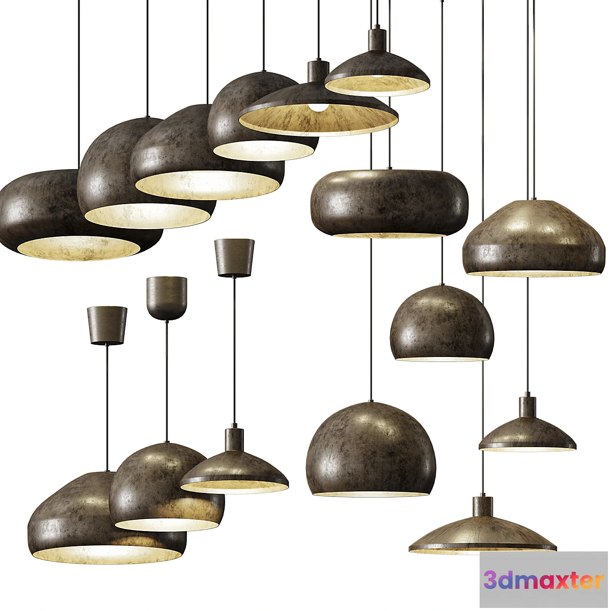 1399492 - Aldo Bernardi MATERIA Pendant Lamp 3D Max