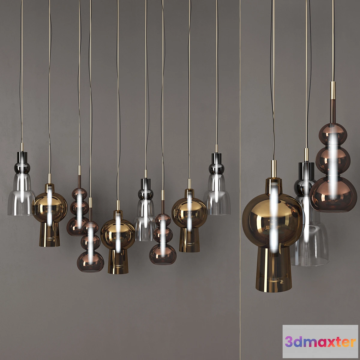 1400246 - Visionnaire Boreal-Kael-Bilbo-Kalgan 3D Max