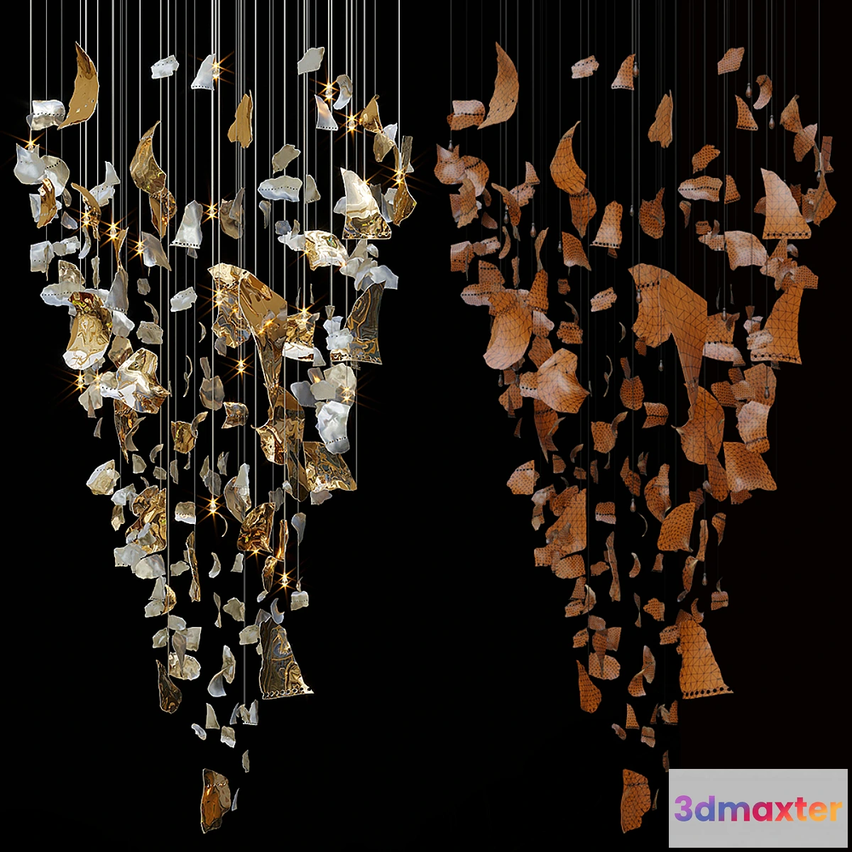 1400294 - Chandelier Light Vargov 3D Max