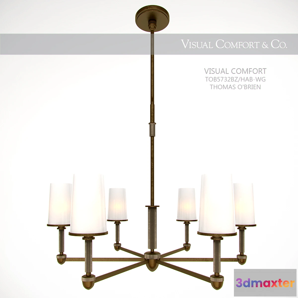 1400592 - Visual Comfort TOB5732BZ _ HAB-WG 3D Max