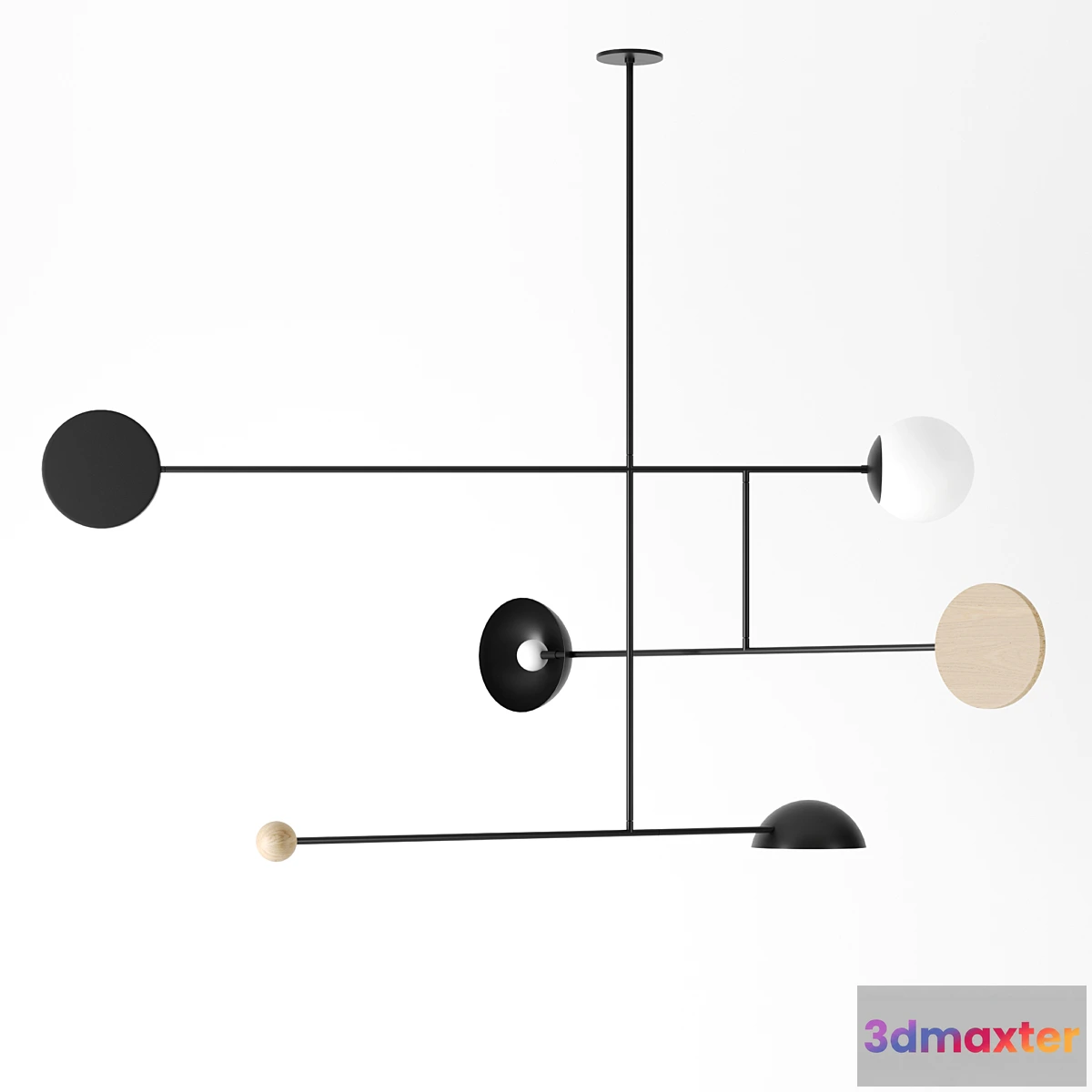 1400970 - Astro mobile light 2 by Andrew Neyer 3D Max