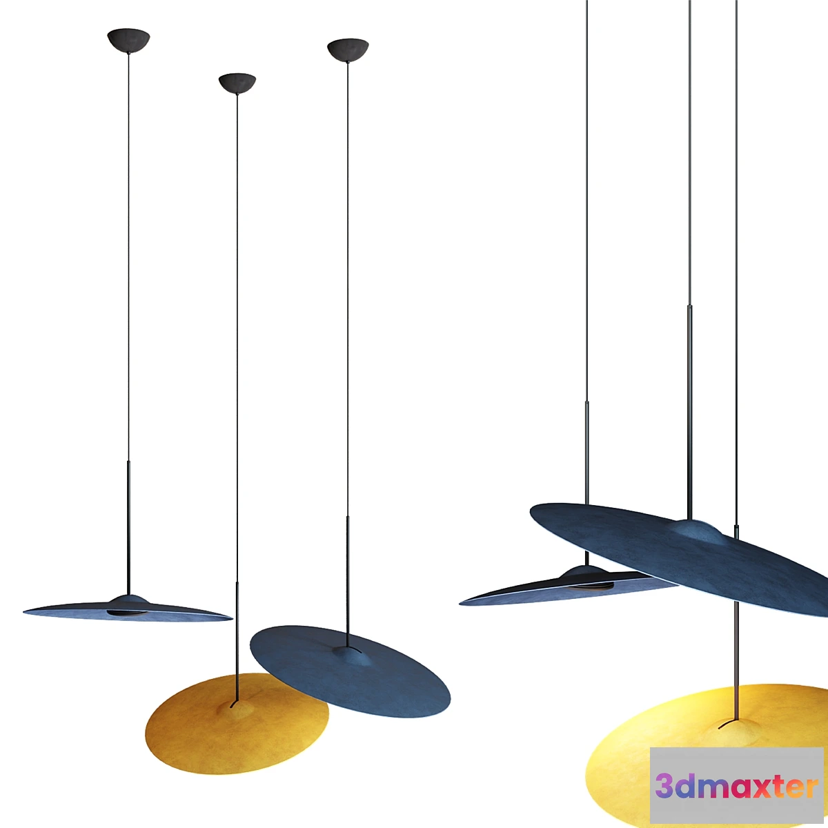 1401390 - ACUSTICA By Fabbian 3D Max