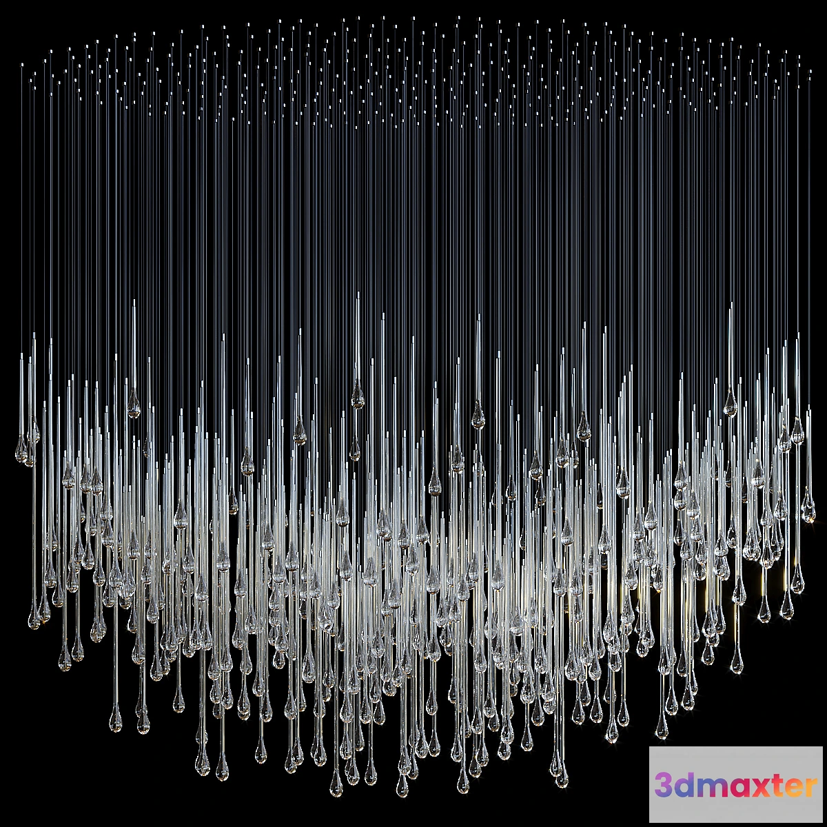 1401868 - Suspended installation Vargov Design - Rainfall 3D Max