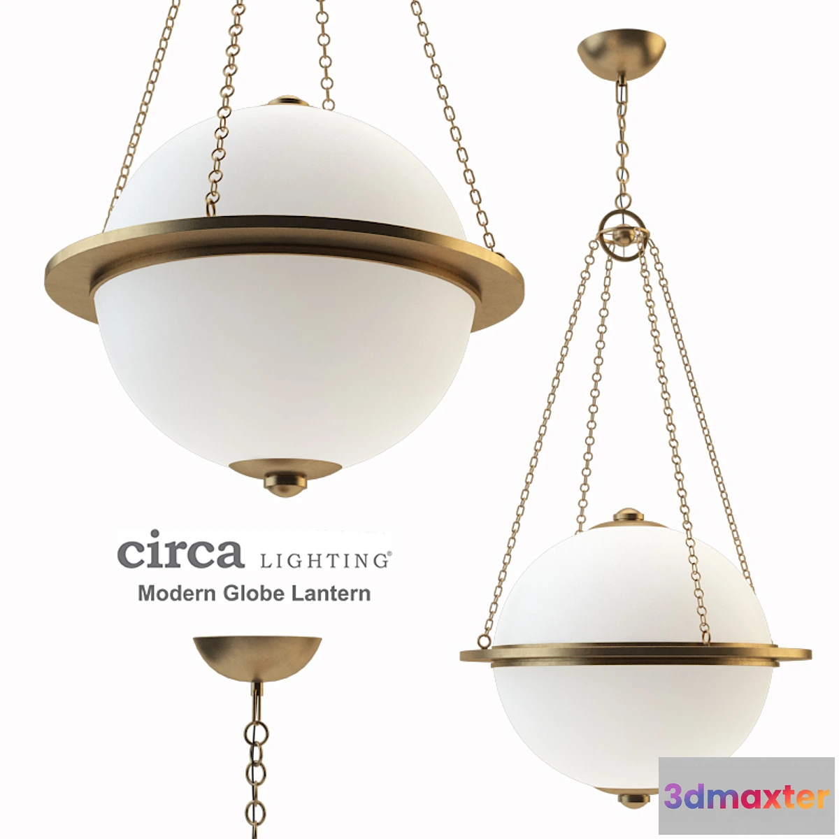 1402182 - Modern Globe Lantern 3D Max