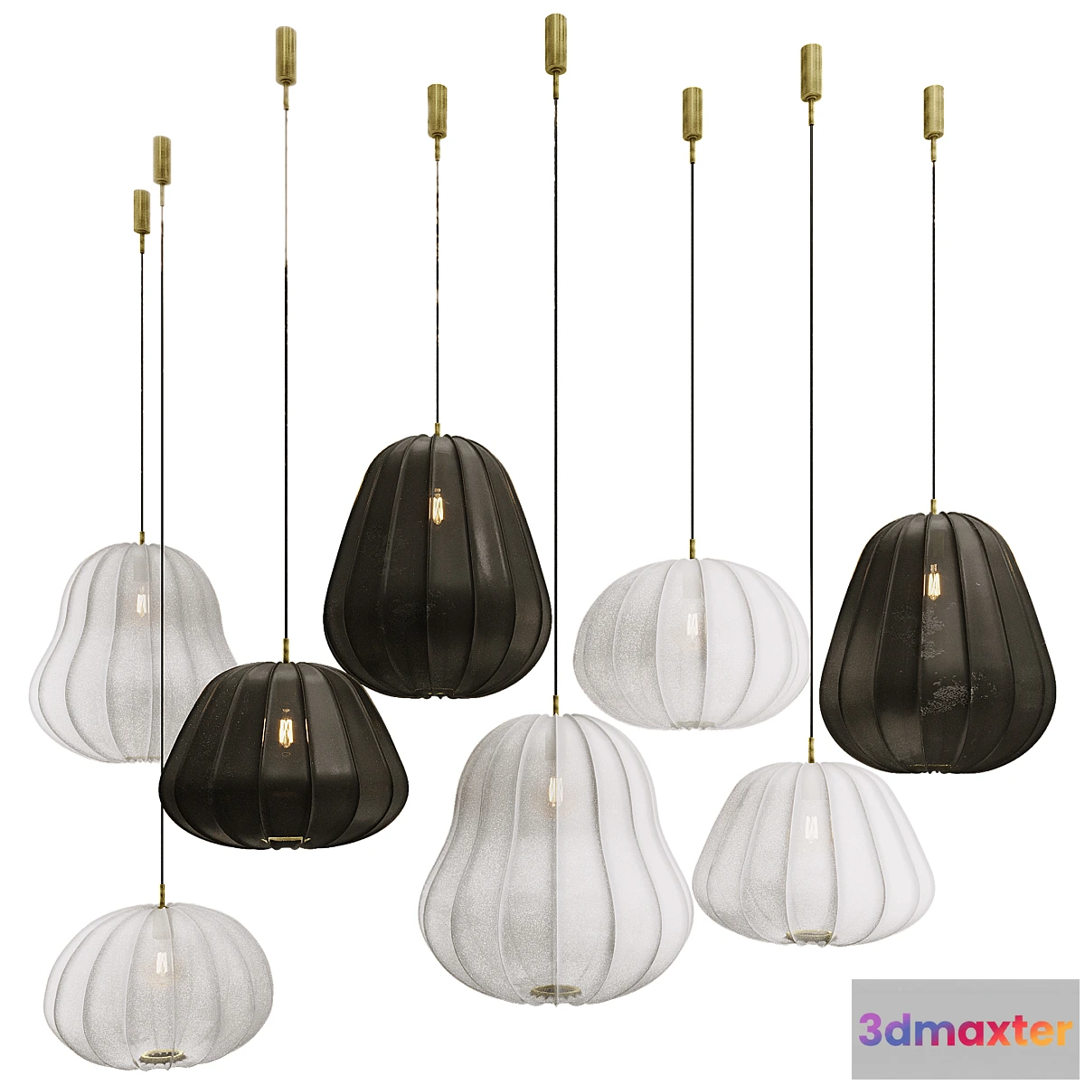1403978 - Hozuki Pendant Light _ Collection 3D Max