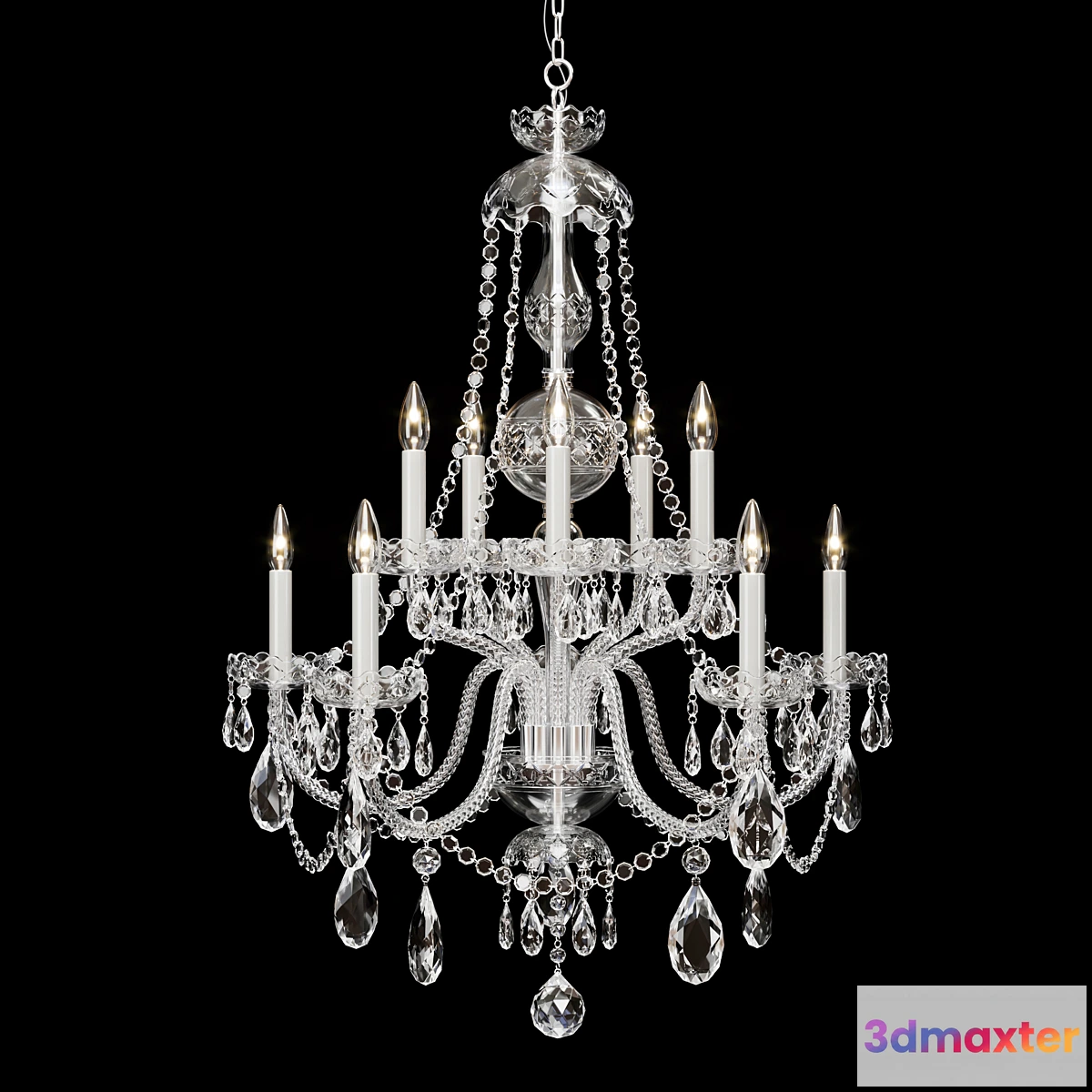 1404930 - CRYSTORAMA TRADCRY # 1110-CH-CL-S 3D Max