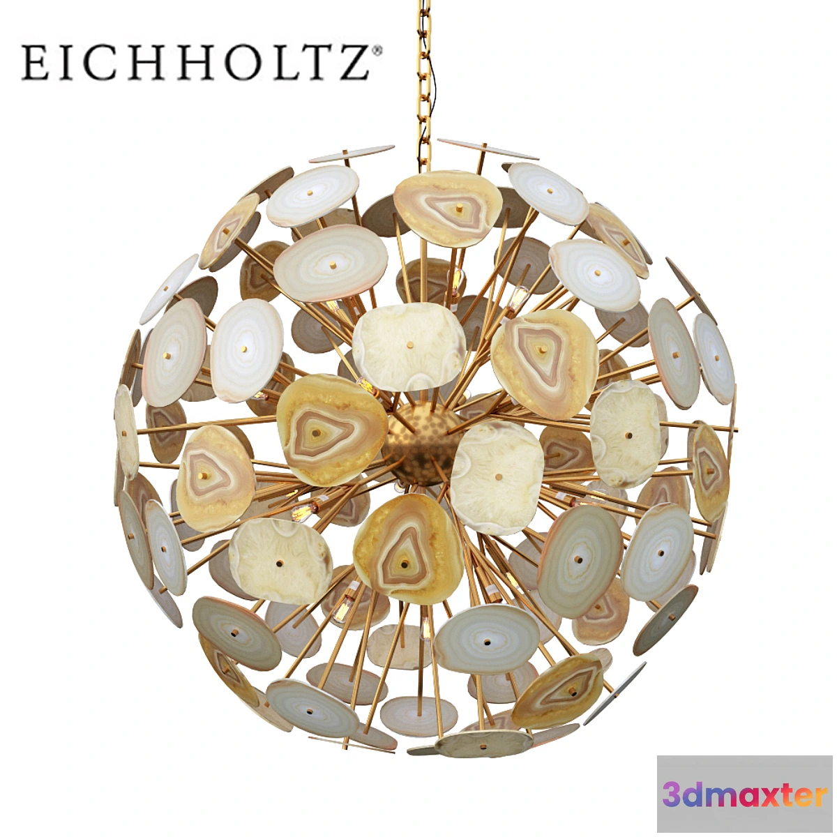 1404974 - Chandelier Branquinho L 3D Max