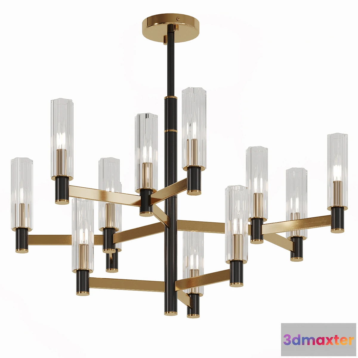 1405226 - Ambra Chandelier by Freya-Light 3D Max