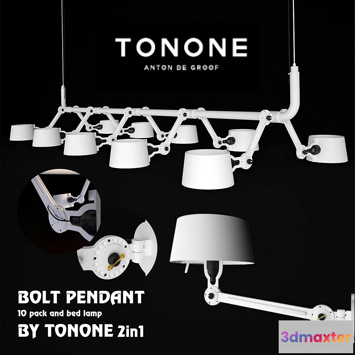 1406438 - Bolt Pendant By Tonone 3D Max