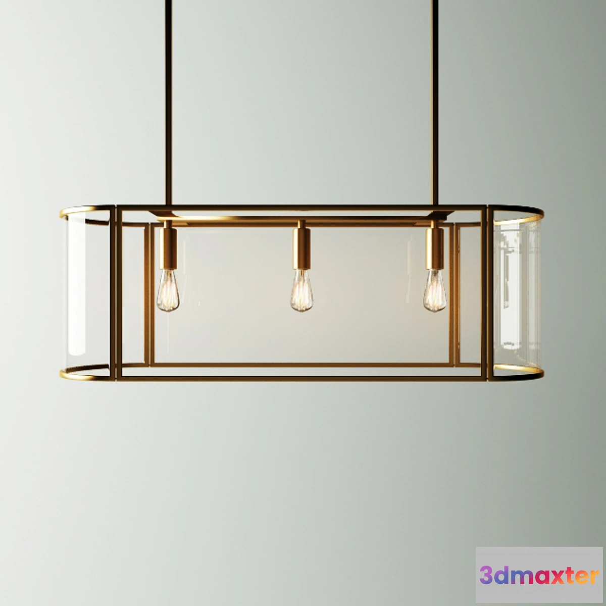 1406780 - Trough Chandelier 3D Max