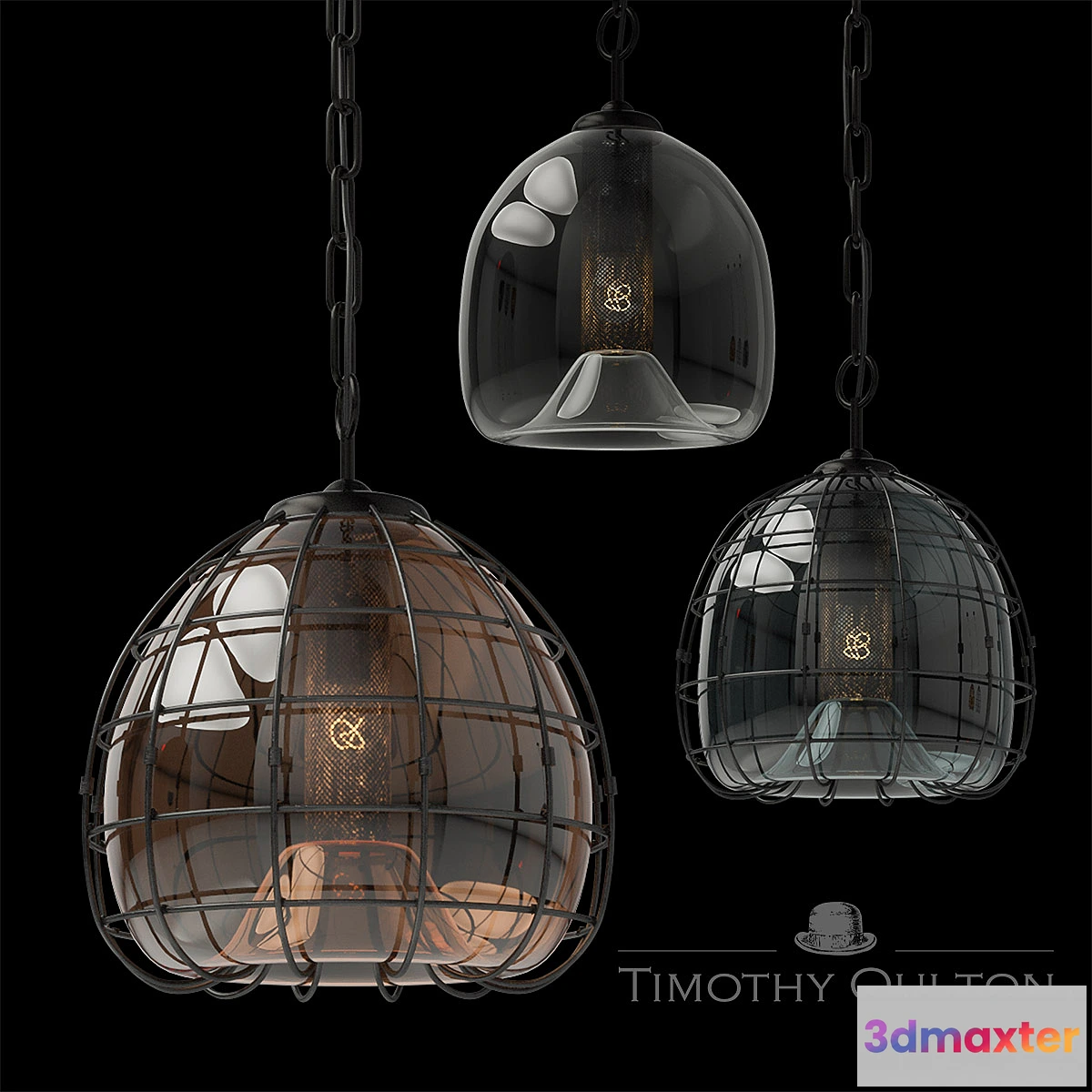 1408096 - Timothy Oulton _ Faraday Pendant 3D Max