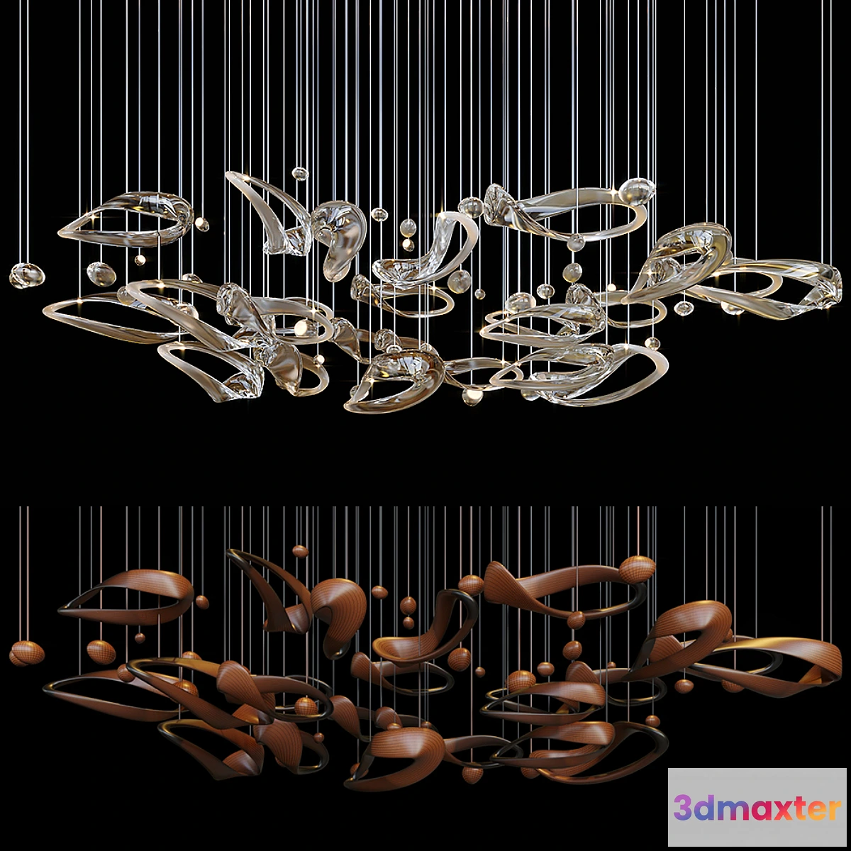 1408784 - Chandelier Light Vargov 3D Max