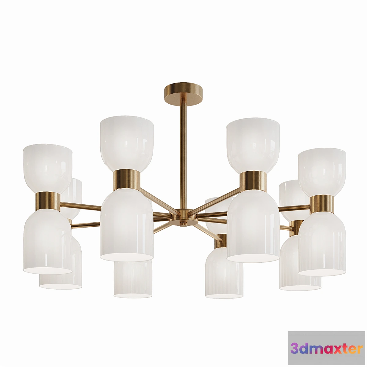 1408846 - Pendant lamp Savia by Freya-Light 3D Max