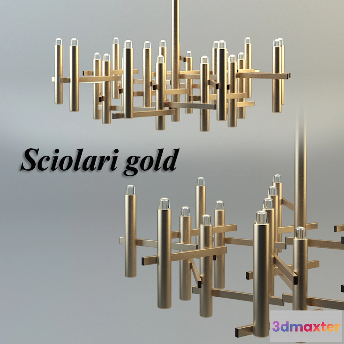 1409420 - Sciolari gold 3D Max