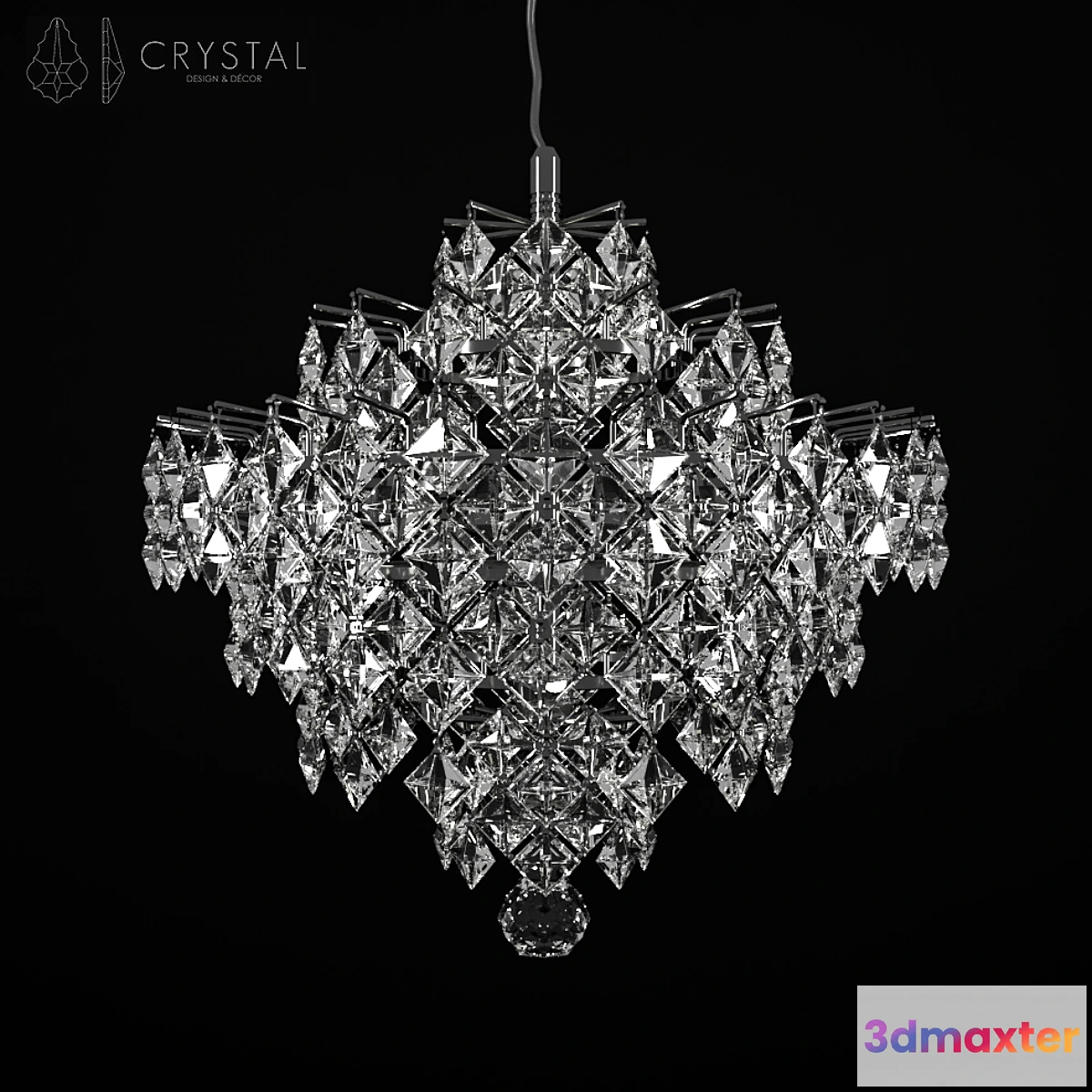 1409524 - Diamond Shaped Pendant Small 3D Max