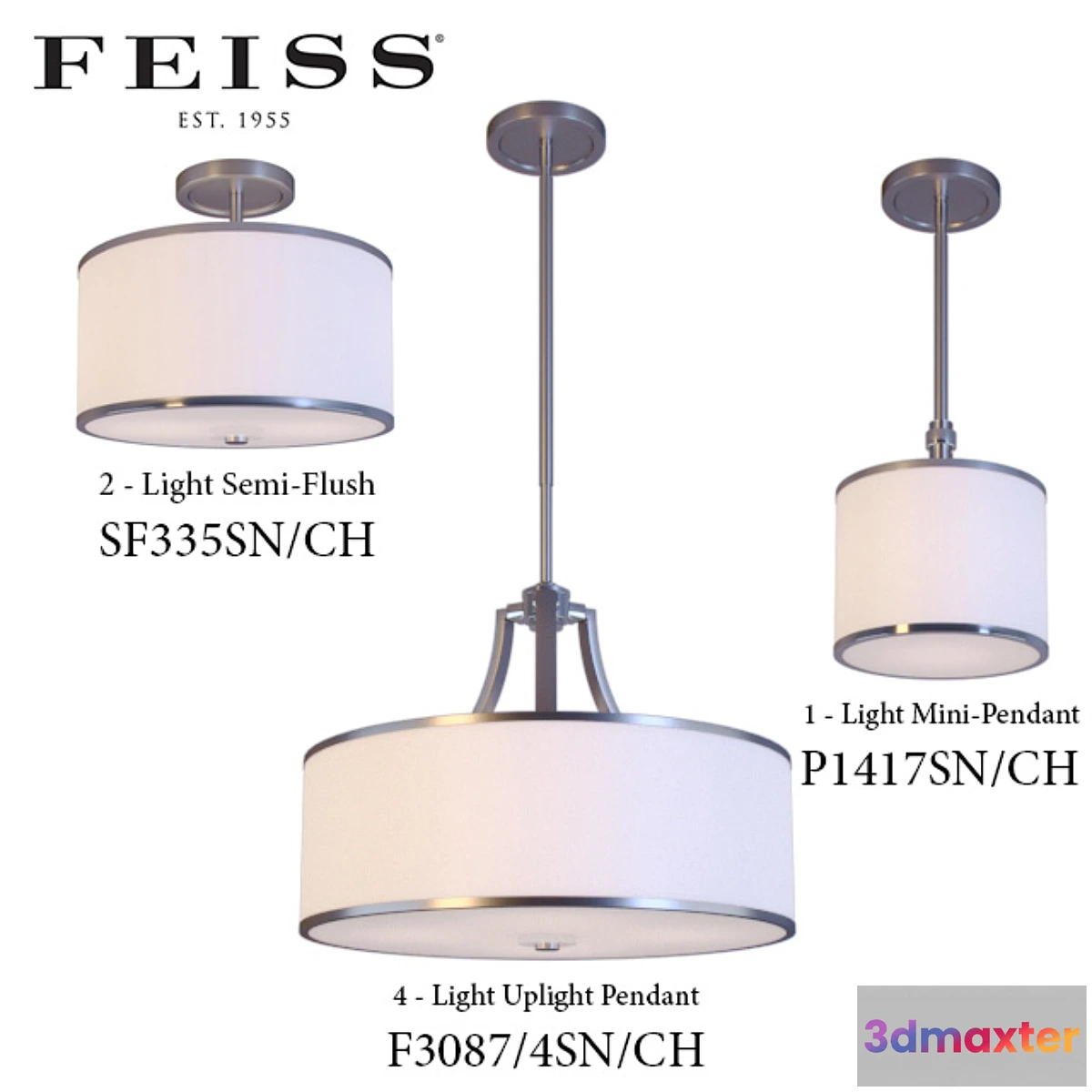 1409930 - Suspensions Prospect Park Collection 3D Max