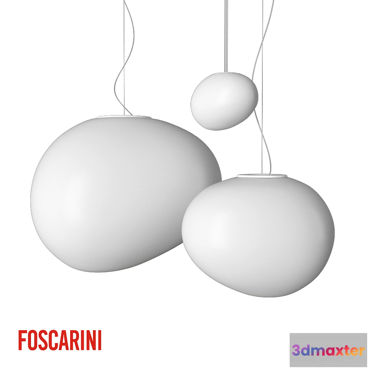 1410788 - Foscarini Gregg Suspension 3D Max