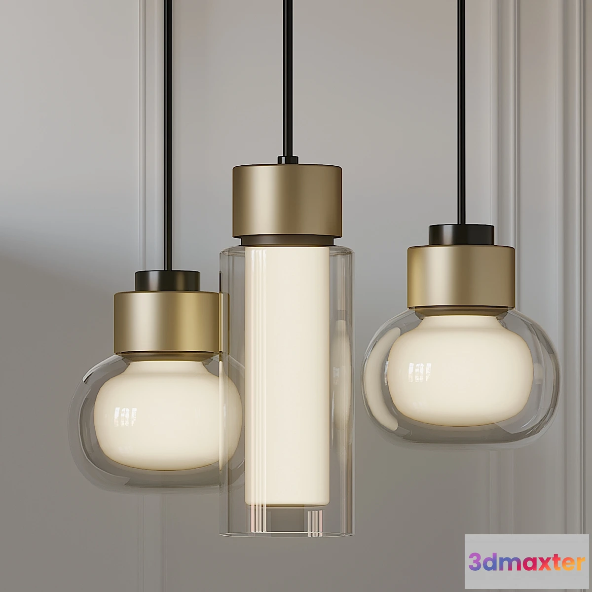 1411194 - Rexa Design NABILA and OSMAN Pendant lamp 3D Max