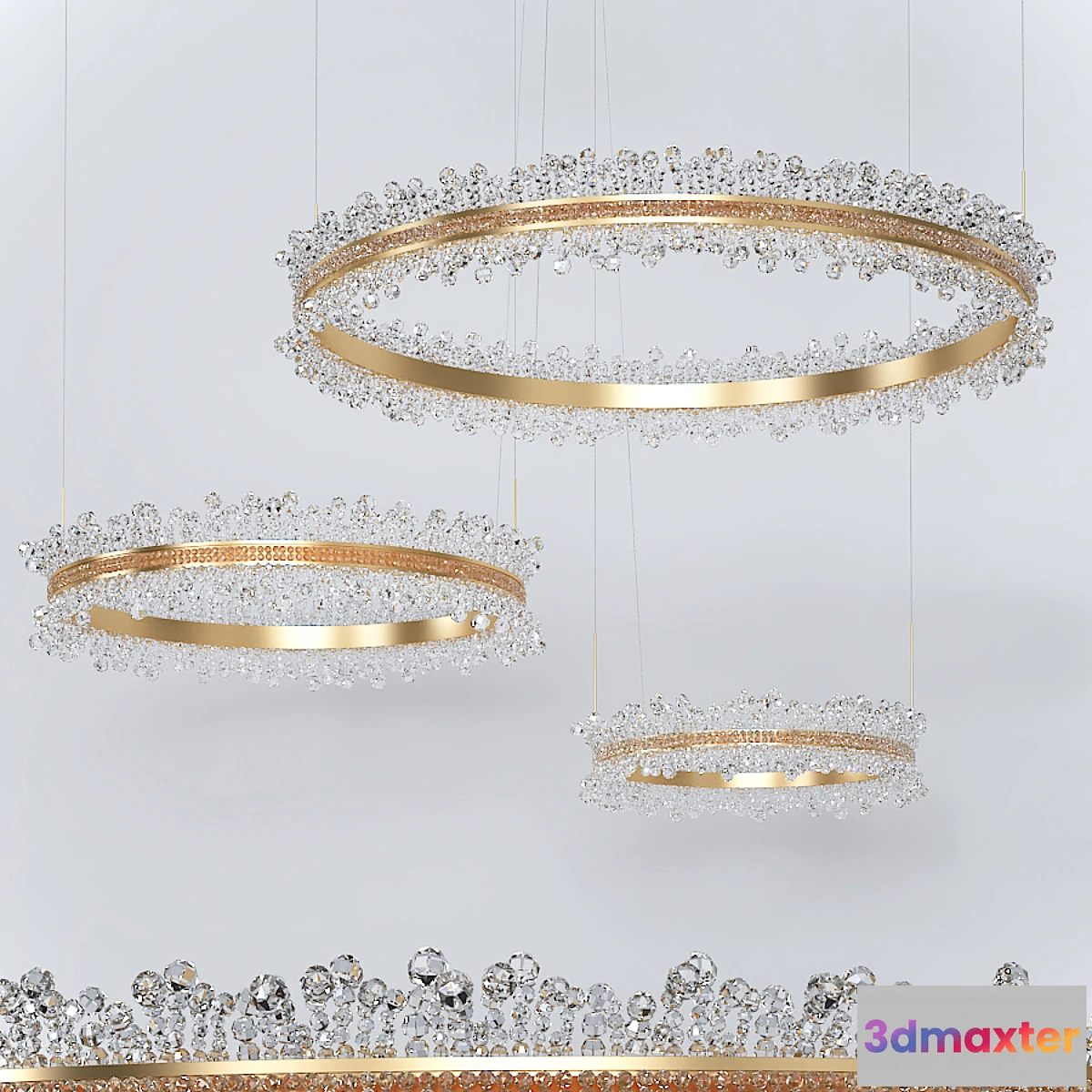 1411708 - Chandelier Kink Light 400 600 800 3D Max