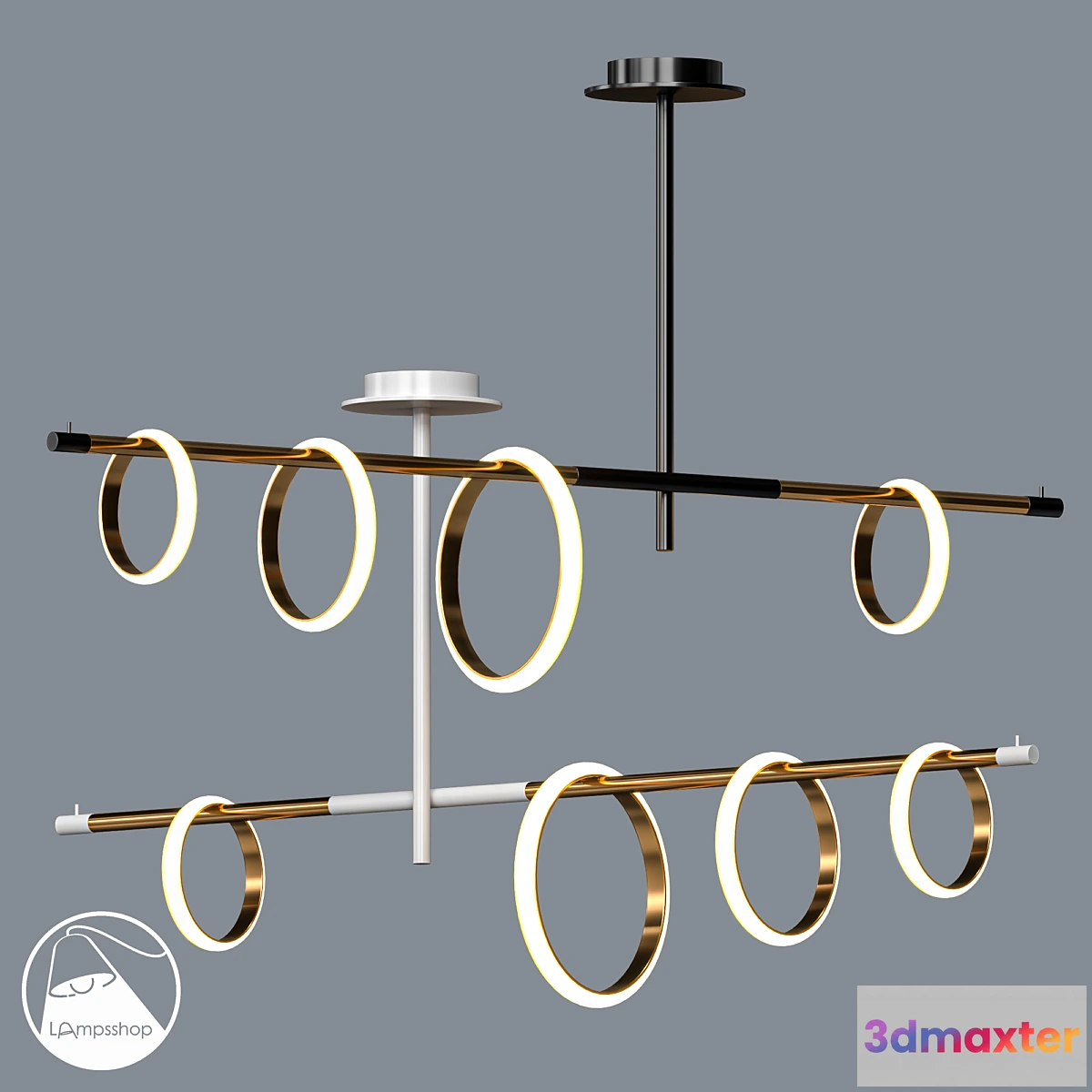 1413118 - L1295 Chandeliers Gala Magic 3D Max